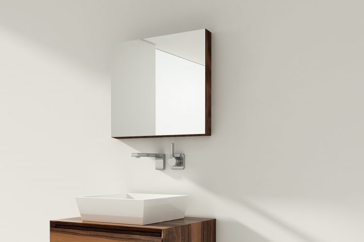 m-mirrored-cabinet-recessed Bathroom Mirror Cabinets