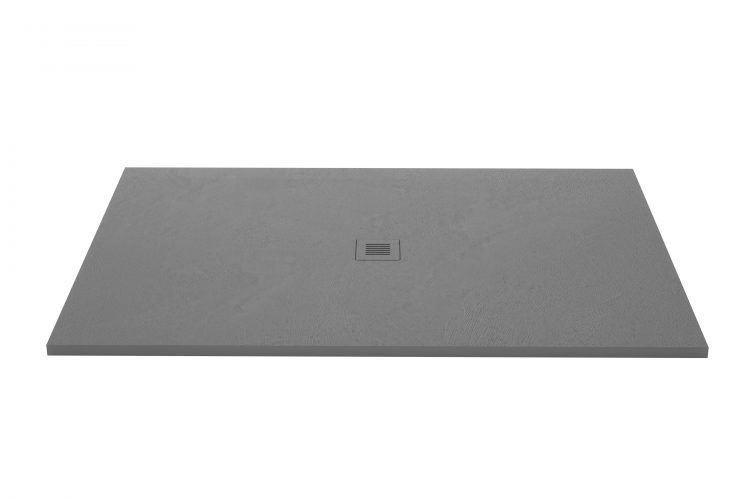 wetstyle_feel_cement_SF6642C_gris_angle_v1 Shower bases in concrete gray, eco friendly, non slip